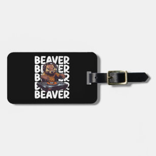 Beaver Lover DJ Tags generieren Gepäckanhänger