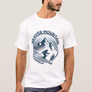 Beaver Mountain Utah Skigebiet Colorado T-Shirt
