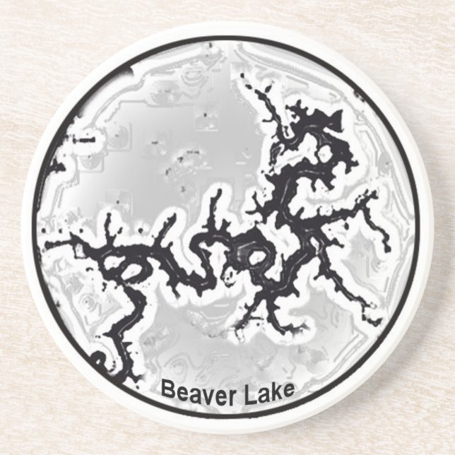 Beaver See-Untersetzer Getränkeuntersetzer (Vorne)