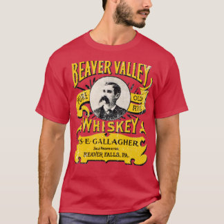 Beaver Valley Whiskey - Beaver Falls, PA T-Shirt