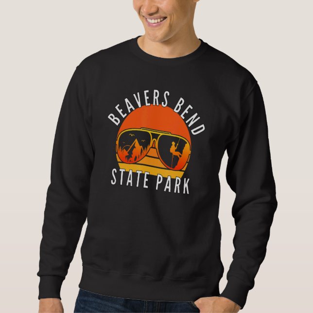 Beavers Bend Staat Park Oklahoma Ok Camping 4 Sweatshirt (Vorderseite)