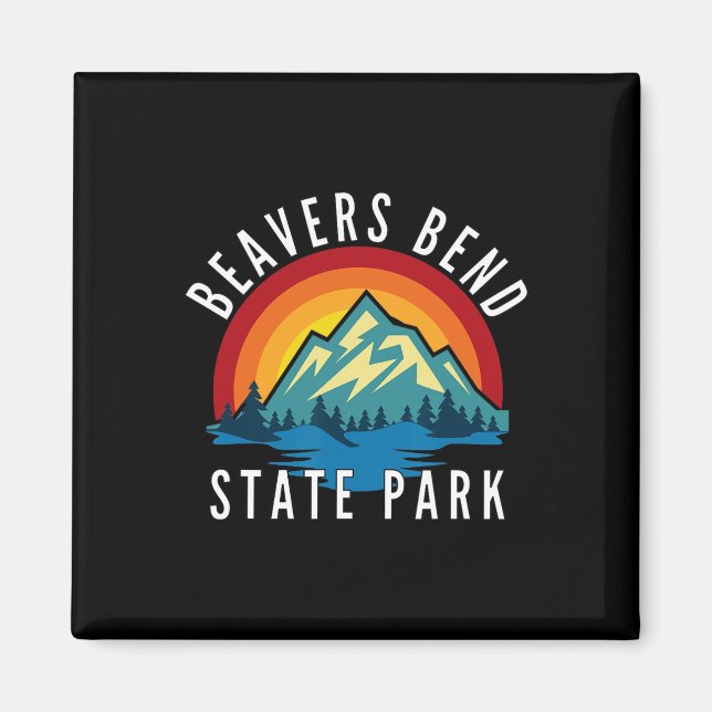Beavers Bend State Park Oklahoma  Magnet (Vorne)
