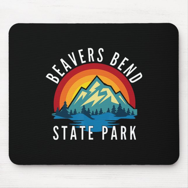 Beavers Bend State Park Oklahoma  Mousepad (Vorne)