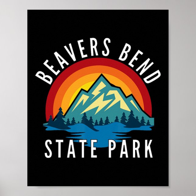 Beavers Bend State Park Oklahoma  Poster (Vorne)