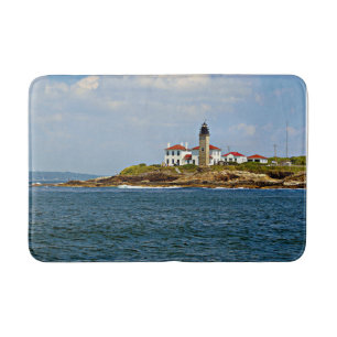 Beavertail Leuchtturm, Insel Rhode Badematte