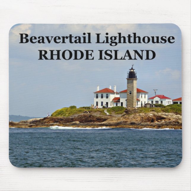 Beavertail Leuchtturm, Rhode Island Mousepad (Vorne)