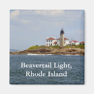 Beavertail Light, Rhode Island Magnet