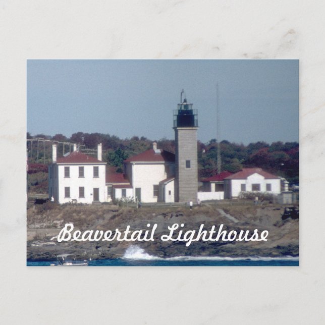 Beavertail Lighthouse Postkarte 3 (Vorderseite)