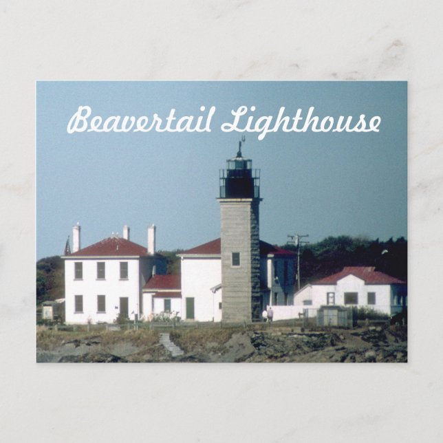 Beavertail Lighthouse Postkarte 4 (Vorderseite)