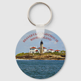 Beavertail Lighthouse, Rhode Island Schlüsselanhän Schlüsselanhänger