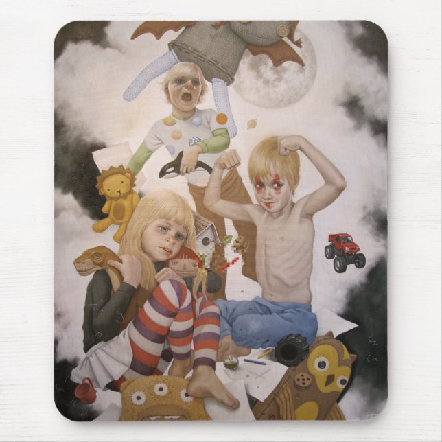 Bebautes Mystizismus Mousepad (Vorne)