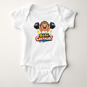 Bébé Costaud Starkes Baby Illustration Strampler