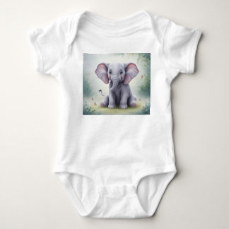 Bebe Elefante Baby Strampler