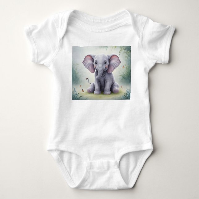 Bebe Elefante Baby Strampler (Vorderseite)