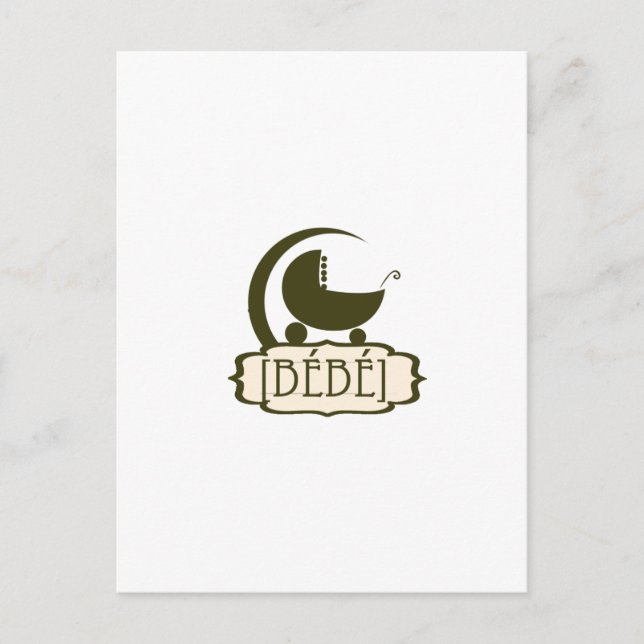 Bébé Gifts Postkarte (Vorderseite)