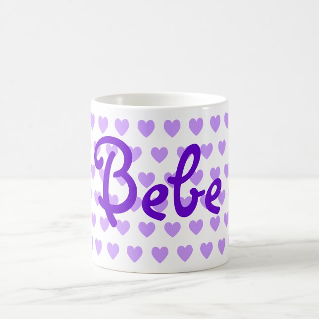 Bebe im Lila Tasse (Mittel)
