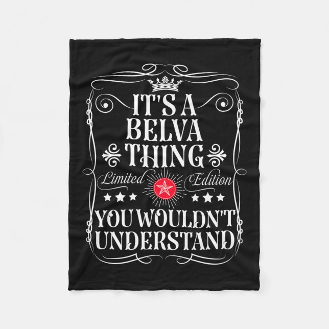 Bebe Nennen Sie sein Bibe, das Sie nicht verstehen Fleecedecke (Vorderseite)