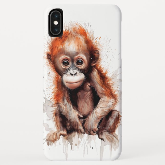 Bebé Orangután Case-Mate iPhone Hülle (Rückseite)