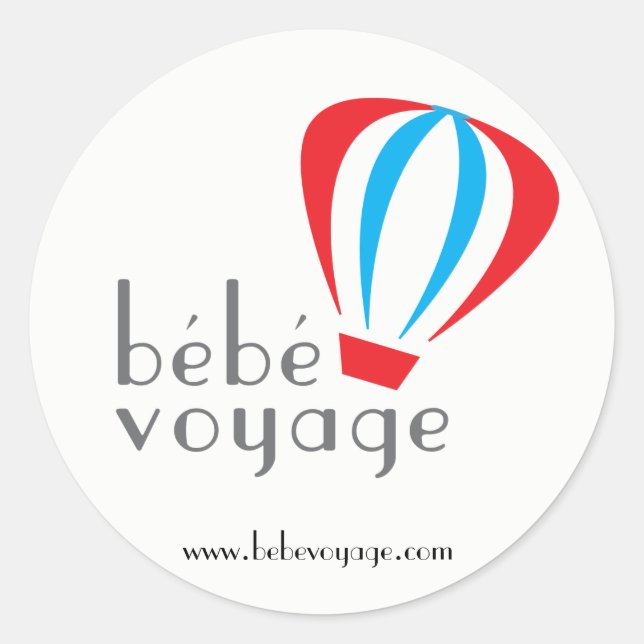Bebe Voyage Sticker (Vorderseite)