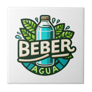Beber agua fliese