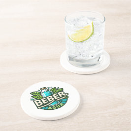 Beber agua getränkeuntersetzer