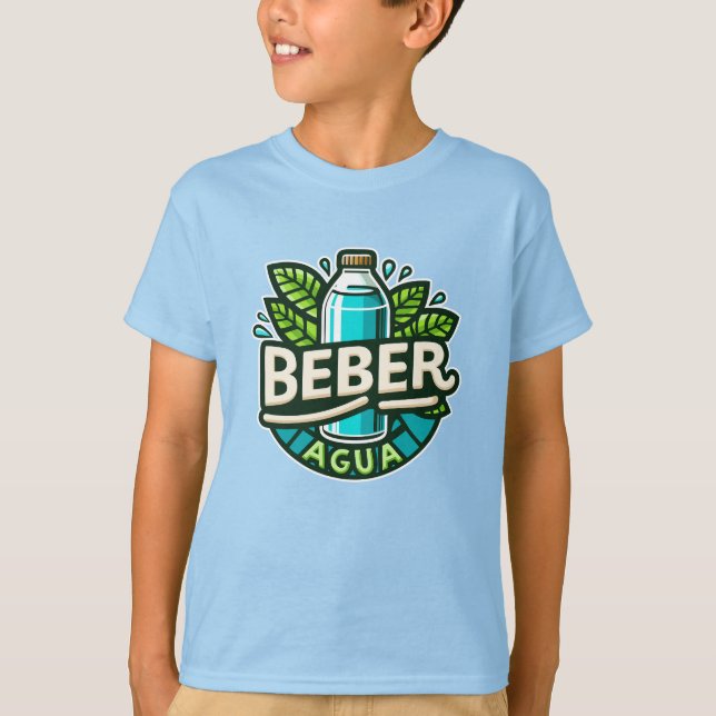 Beber agua T-Shirt (Vorderseite)