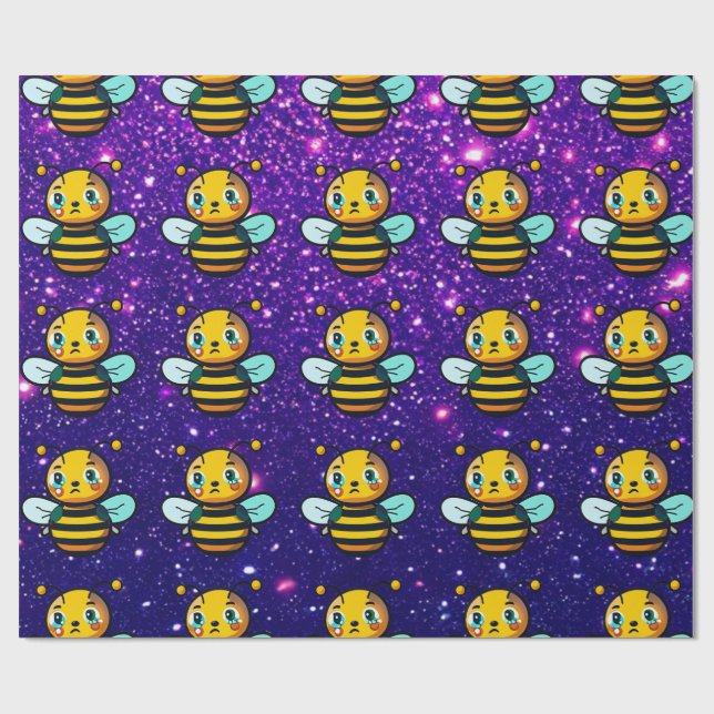 Bebie Niedlich Charming Themed Inspiriert Geschenkpapier (Flach)