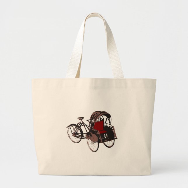 Becak Jumbo Stoffbeutel (Vorne)