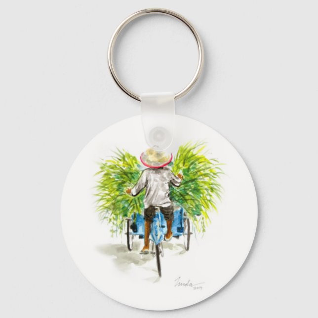 Becak Schlüsselanhänger (Vorderseite)