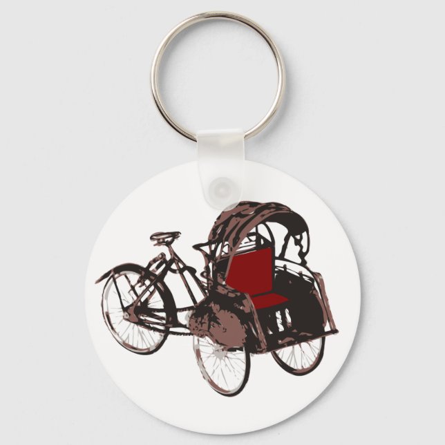 Becak Schlüsselanhänger (Vorderseite)