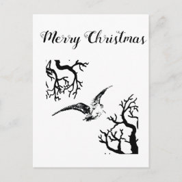 Beccaccia tra rami postkarte