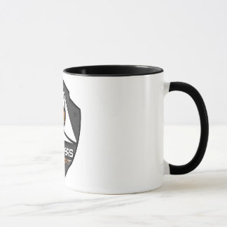Becher 2 Farben Leertaste/schwarze mit Logo Tasse