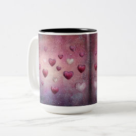 Becher 2 Farben Personalized Valentine Coffee Mug Zweifarbige Tasse