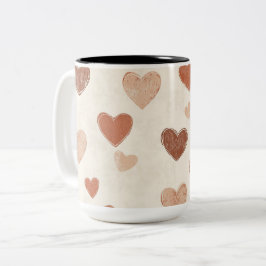 Becher 2 Farben Personalized Valentine Coffee Mug Zweifarbige Tasse