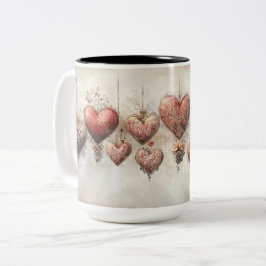 Becher 2 Farben Personalized Valentine Coffee Mug Zweifarbige Tasse