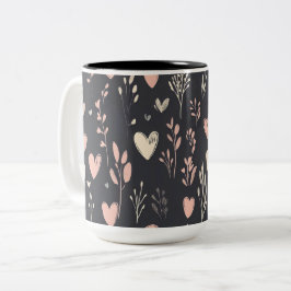 Becher 2 Farben Personalized Valentine Coffee Mug Zweifarbige Tasse