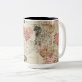 Becher 2 Farben Personalized Valentine Coffee Mug Zweifarbige Tasse