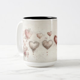 Becher 2 Farben Personalized Valentine Coffee Mug Zweifarbige Tasse