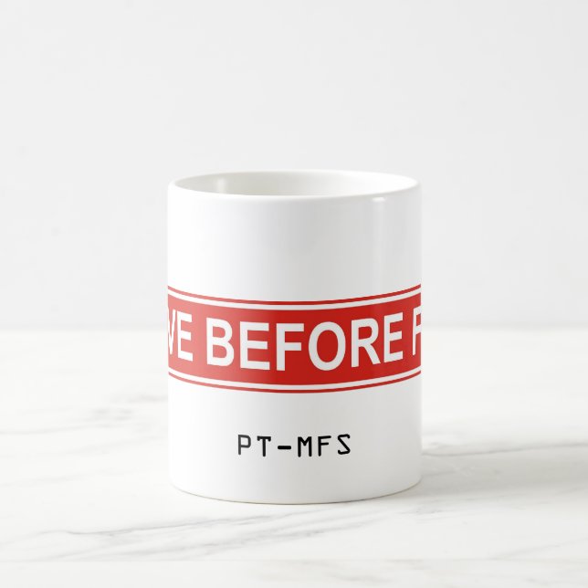 Becher beseitigt Before Flight - Meer 2010 Kaffeetasse (Mittel)