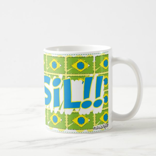 Becher „Blatt der Welt " Kaffeetasse (Rechts)