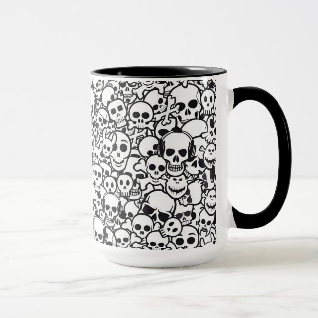 Becher Caveirinhas Black Tasse (Rechts)