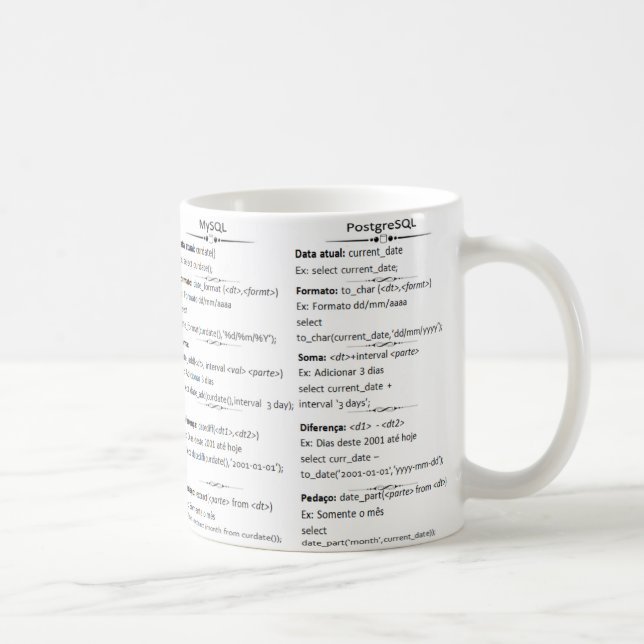 Becher DatabaseCast Kaffeetasse (Rechts)