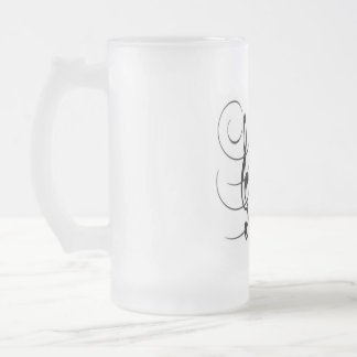 Becher des finsteren Glases 473 ml Design Mattglas Bierglas