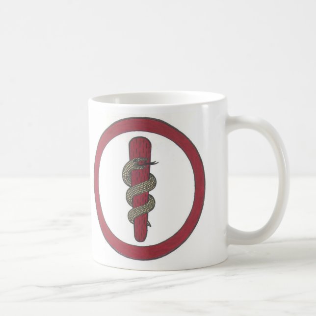 Becher des Zahnarztes Kaffeetasse (Rechts)
