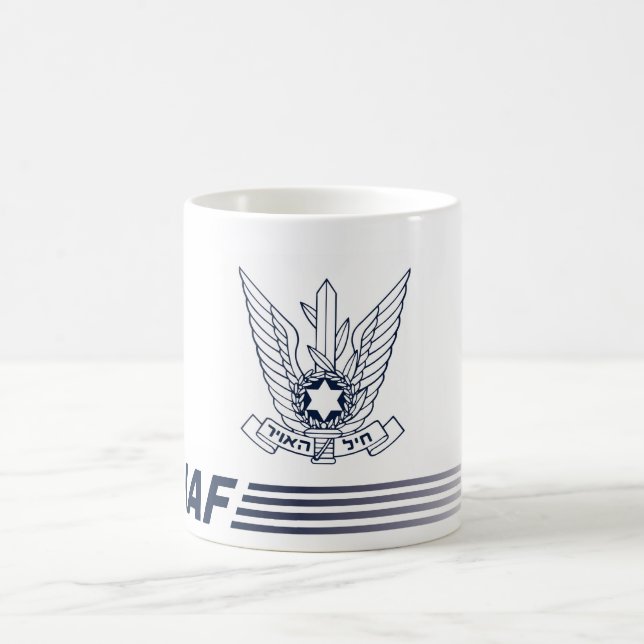Becher Emblem IAF -, zwingt ISRAELISCHES AIR Kaffeetasse (Mittel)