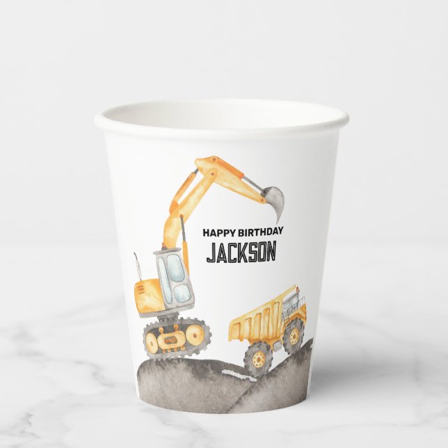 Becher für Baupapier (Vorderseite)