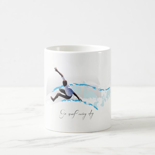 Becher Go Wellenreiten Tasse (Mittel)