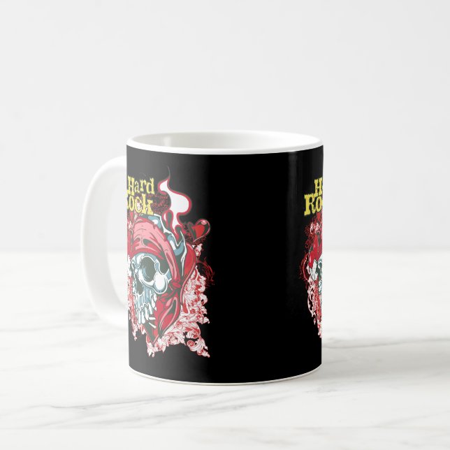 becher Hard Rock black Tasse (Vorderseite Links)