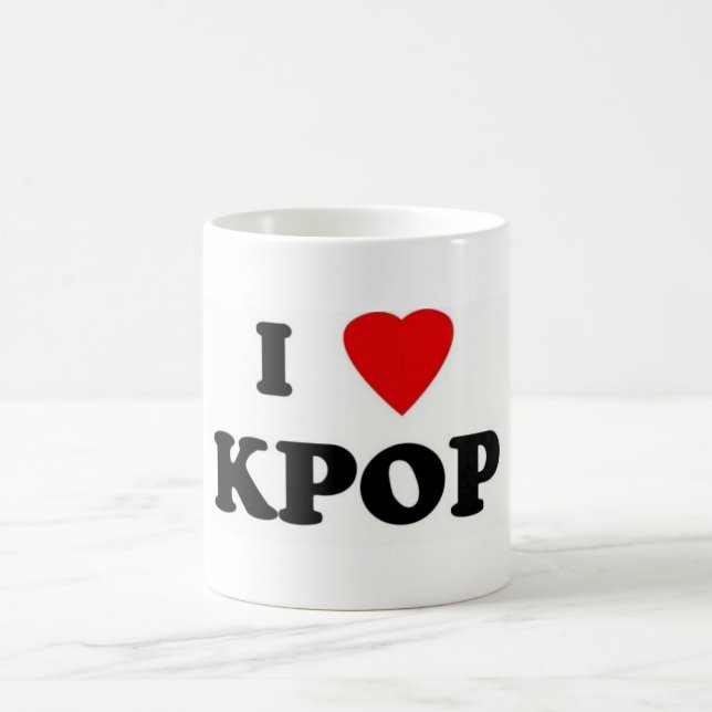 becher i love kpop tasse (Mittel)