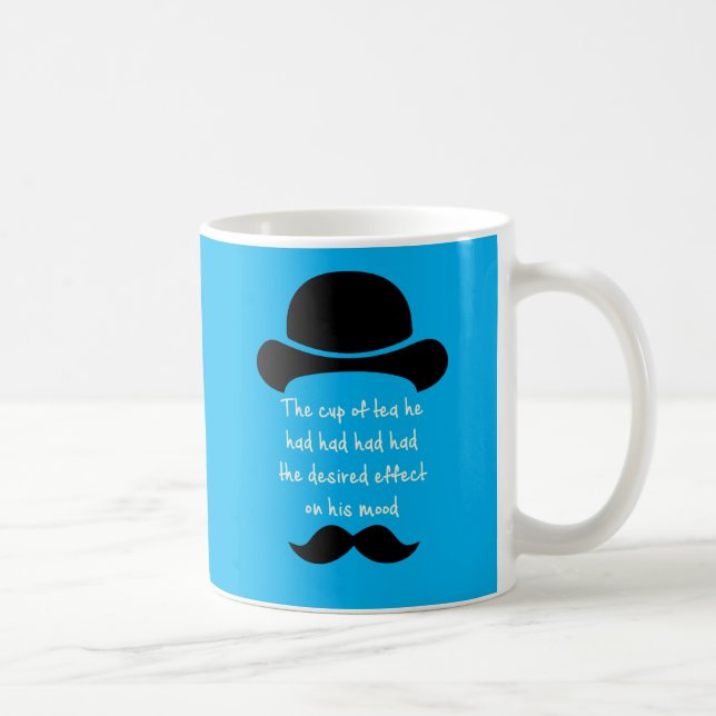 Becher linguistisch by Ciel My Moustache Tasse (Rechts)